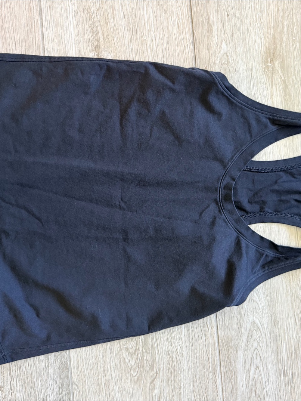lululemon athletica Black Racerback Tank Top